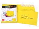ELCO Couvert Color C6, Ohne Fenster, 25 Stück, Gelb