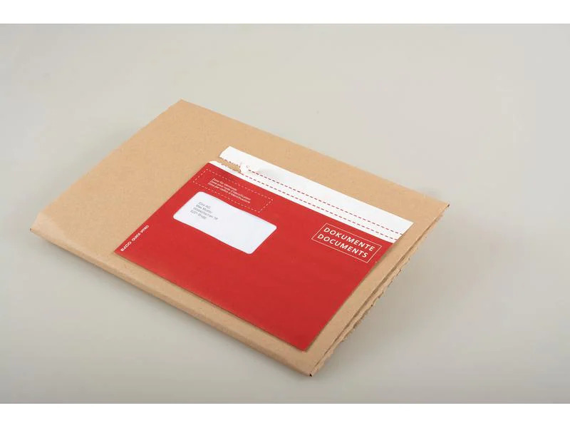 ELCO Dokumententasche aus Papier C5 Fenster links, 250 Stück