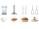 Bosch Handmixer MFQ4070 Silber/Weiss