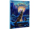 CRAFT Buddy Bastelset Crystal Art Kit Howling Wolves 30 x 30 cm