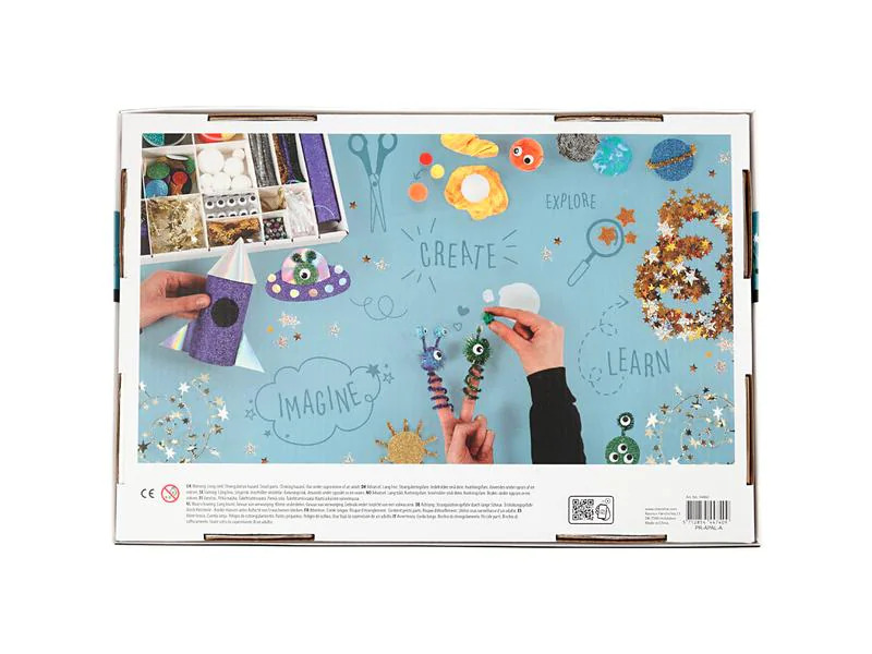 Creativ Company Bastelset Kreativbox Weltraum 16-teilig