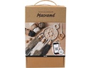 Creativ Company Bastelset Lernset Macramé 7-teilig