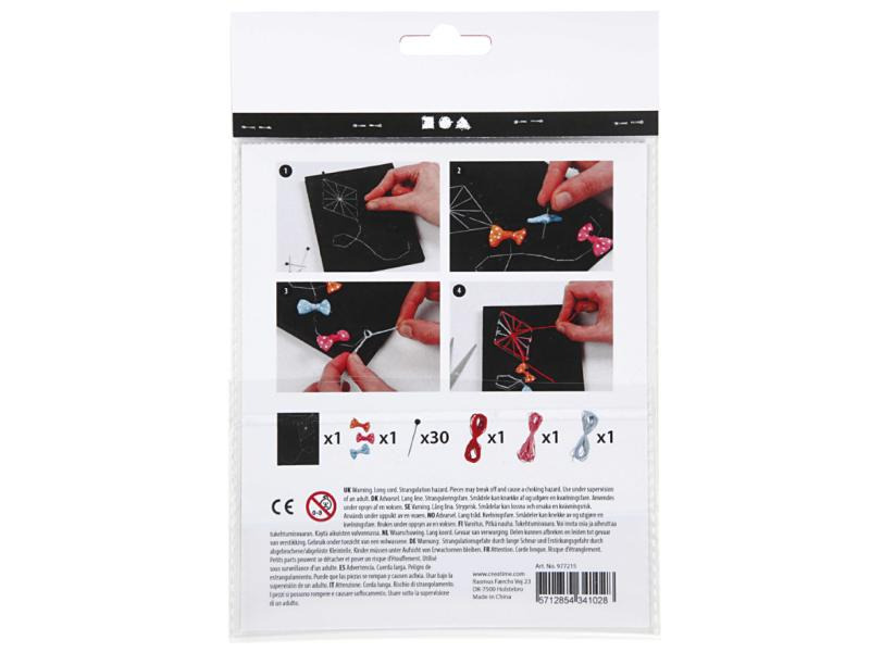 Creativ Company Bastelset String Art Drache, 1 Set