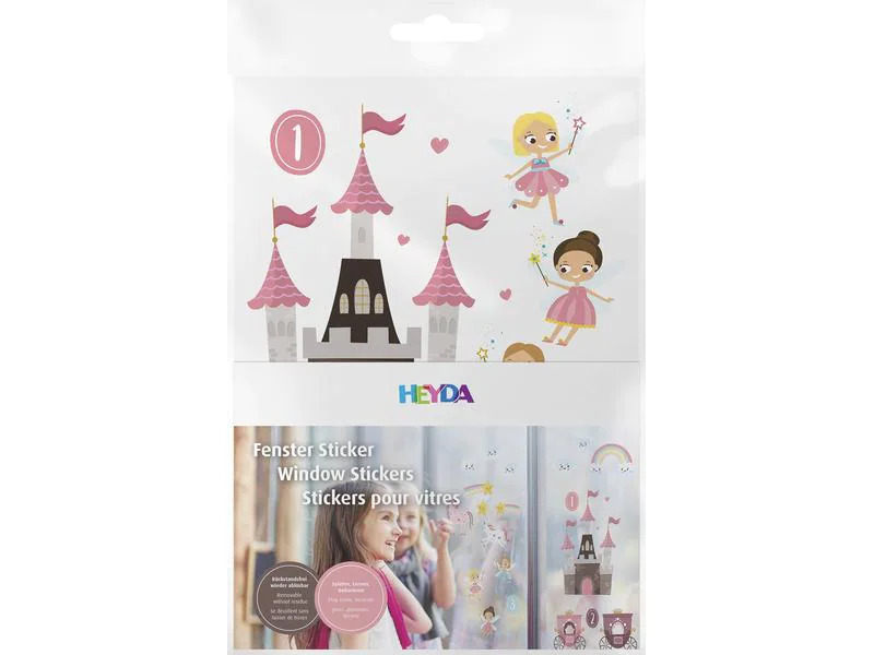 Heyda Bastelset Fensterbilder Feen