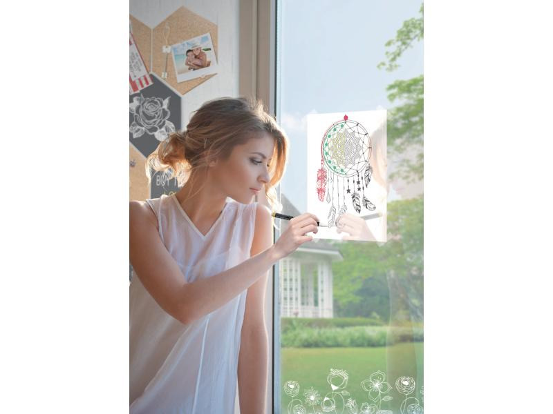 Securit Malset A3 Fensterschablone, Zuhause, 3er Set