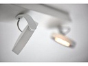Philips Viererspot Warm Glow Clockwork, 4 x 4.5 W, 2000 lm, Weiss
