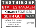 Kenwood Küchenmaschine Multipro Compact + FDM313SS Silber