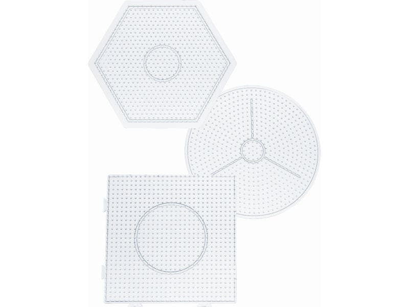 Folia Bügelperlen Platten Stiftplatten-Set