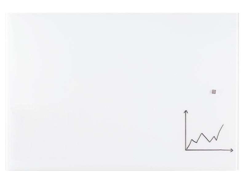 Franken Glassboard 120 cm x 150 cm, Weiss