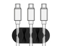 Delock Kabelhalter 66mm, für 5 Kabel, selbstklebend 6 Stück