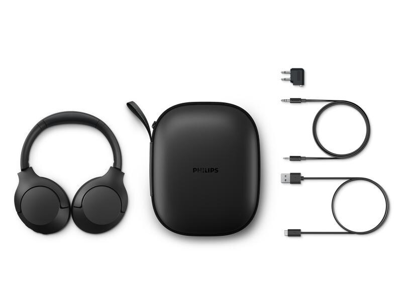 Philips Wireless Over-Ear-Kopfhörer TAH8506BK Schwarz