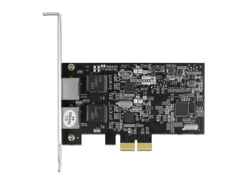 Delock Netzwerkkarte 2x 2.5 Gbps RJ-45 PCI-Express x2