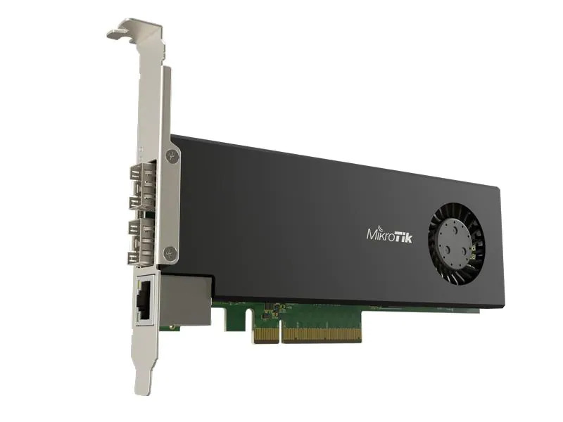 MikroTik SFP28 Netzwerkkarte CCR2004-1G-2XS-PCIe PCI-Express x8
