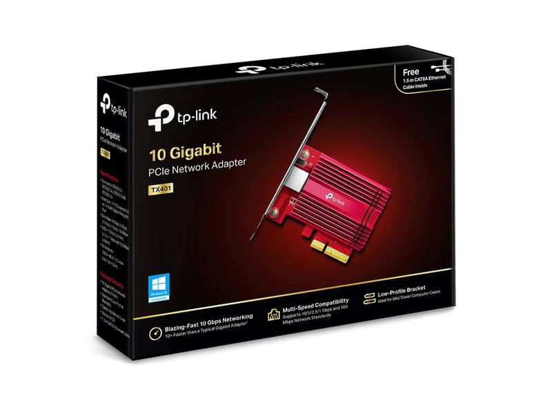 TP-Link Netzwerkkarte TX401 10Gbps PCI-Express x4