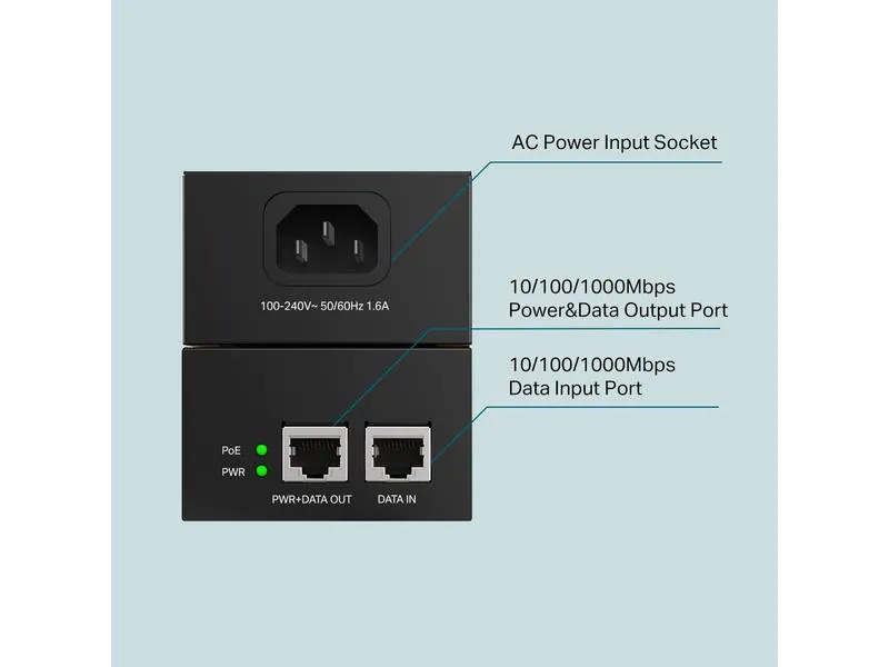 TP-Link PoE++ Injector TL-PoE170S