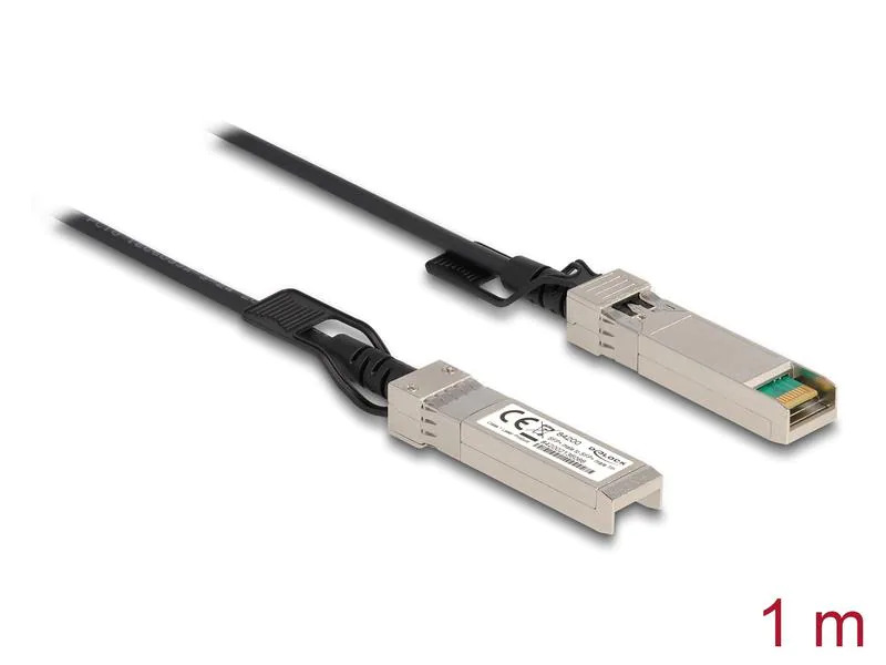 Delock Direct Attach Kabel SFP+/SFP+ 1 m