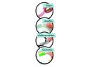 Folia Washi Tape Blumenreigen 4er-Set