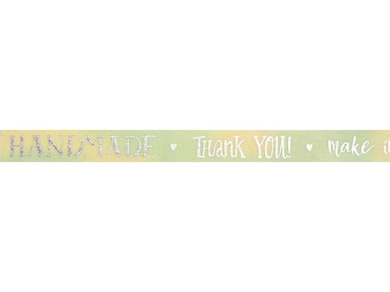 Folia Washi Tape Hotfoil Rainbow 5 Stück