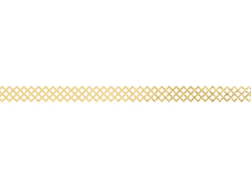 Folia Washi Tape Spitzenbordüre, 4 Stück