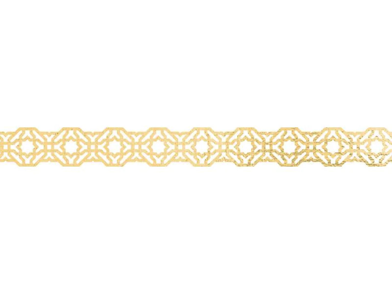 Folia Washi Tape Spitzenbordüre, 4 Stück