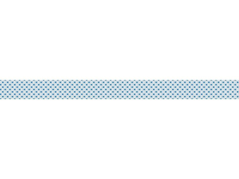 Heyda Washi Tape Blumen mini Blau