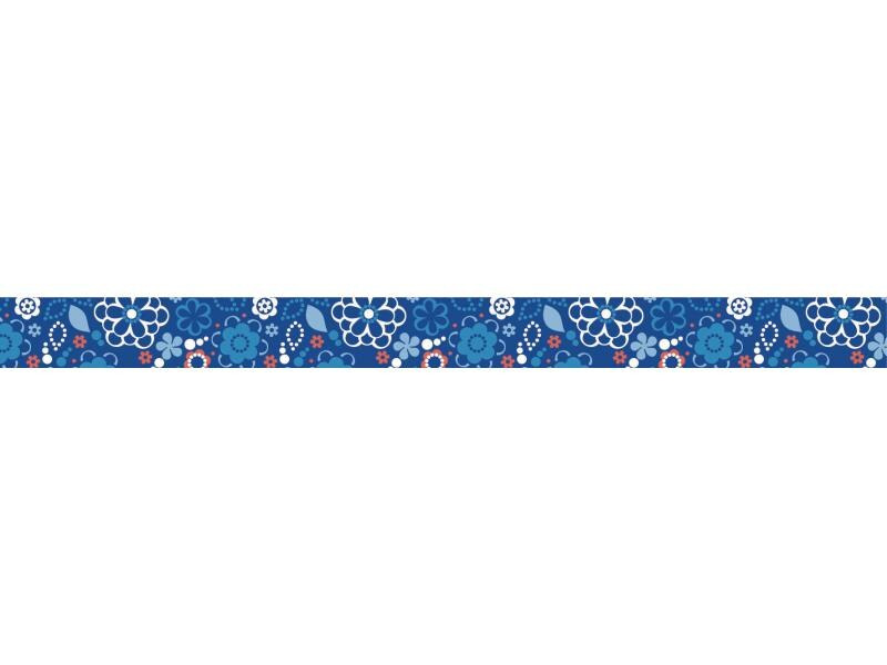 Heyda Washi Tape Blumen mini Blau