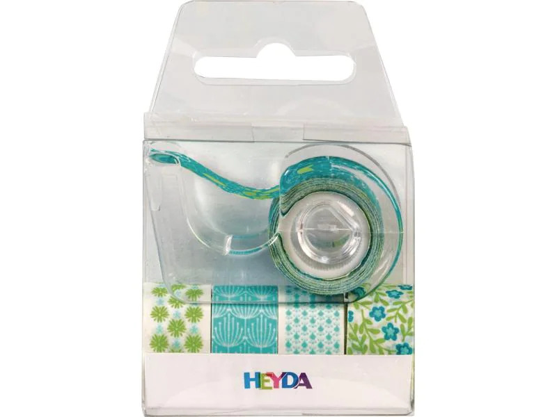 Heyda Washi Tape Blumen mini Grün