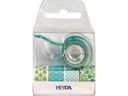 Heyda Washi Tape Blumen mini Grün