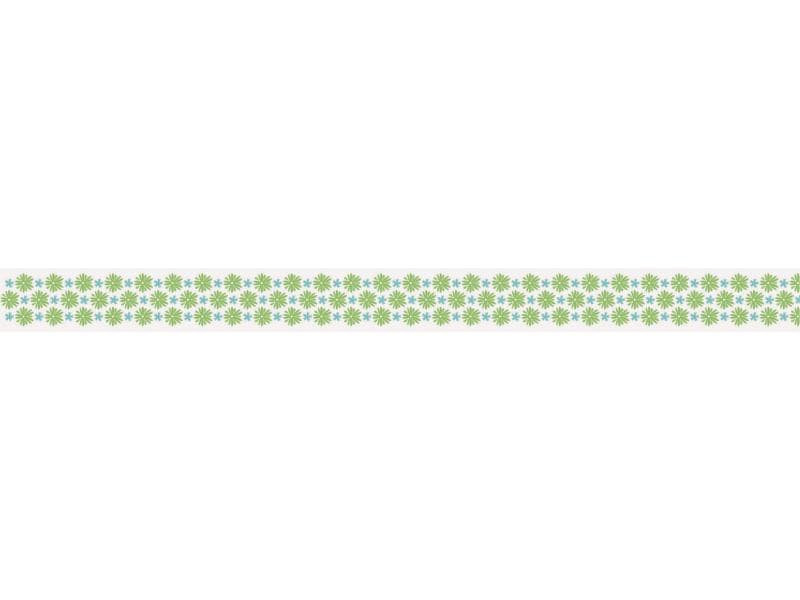 Heyda Washi Tape Blumen mini Grün