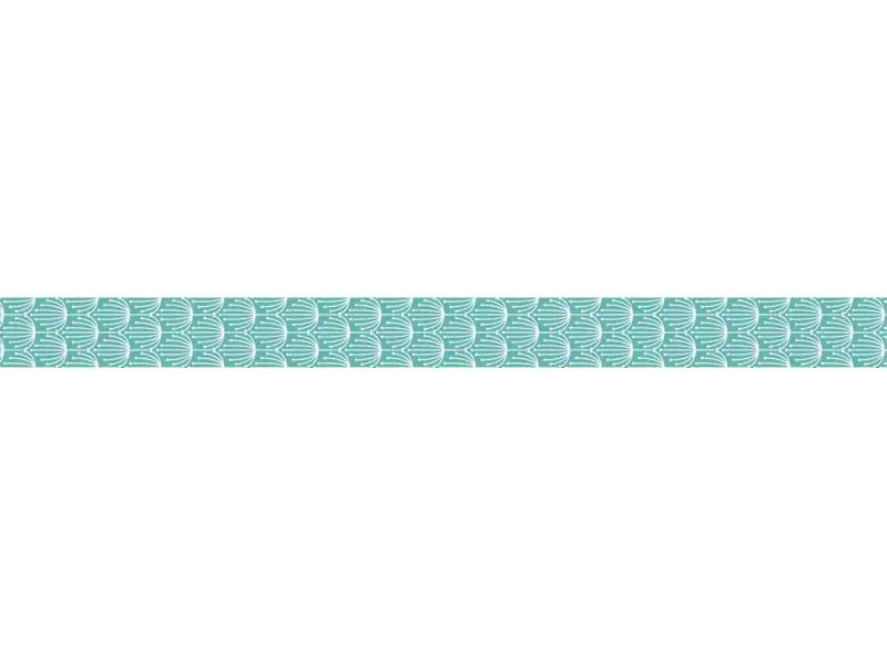 Heyda Washi Tape Blumen mini Grün