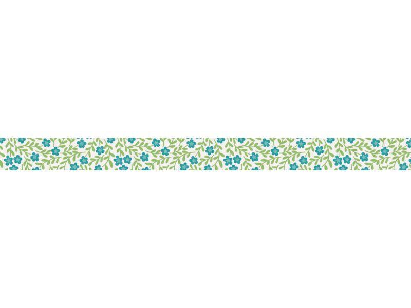 Heyda Washi Tape Blumen mini Grün