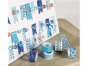 Heyda Washi Tape Blumen mini Grün