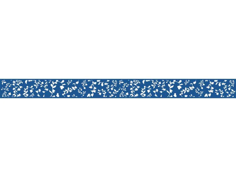 Heyda Washi Tape Colour Code Azur Blau