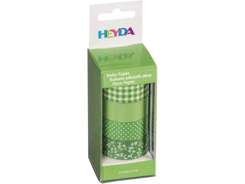 Heyda Washi Tape Colour Code Kiwi Grün