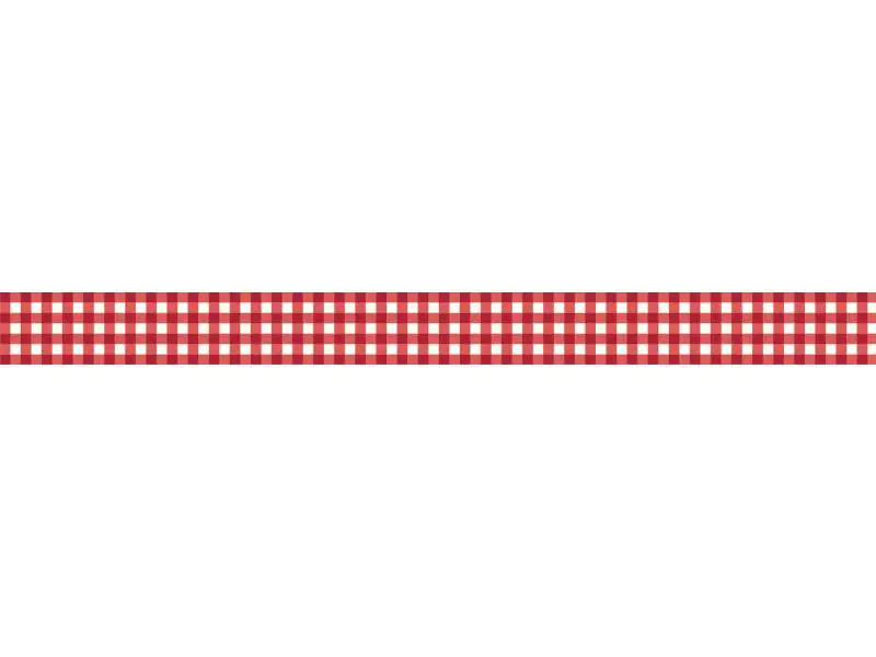 Heyda Washi Tape Colour Code Red Rot