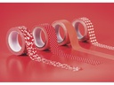 Heyda Washi Tape Colour Code Red Rot