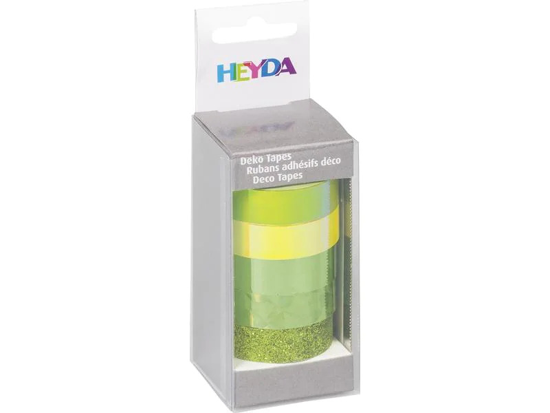 Heyda Washi Tape Effekt Mix Basic Grün
