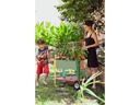 Herstera Hochbeet Urban Garden Trolley Kids 75x35x65 cm, Vierfarbig