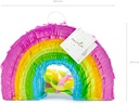 Partydeco Pinata Regenbogen, 30 x 20 x 10 cm, Mehrfarbig, 1 Stück