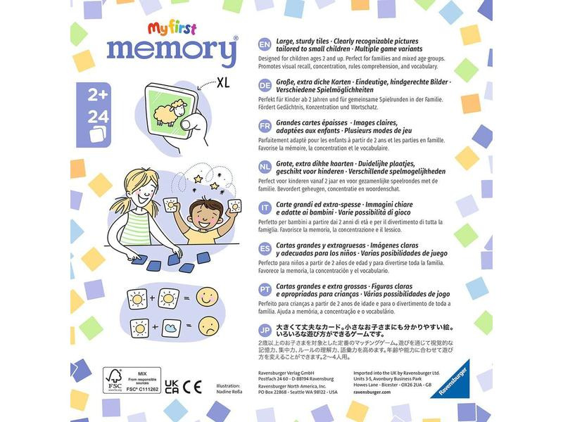 Ravensburger Kinderspiel My first memory: Meine Lieblingssachen