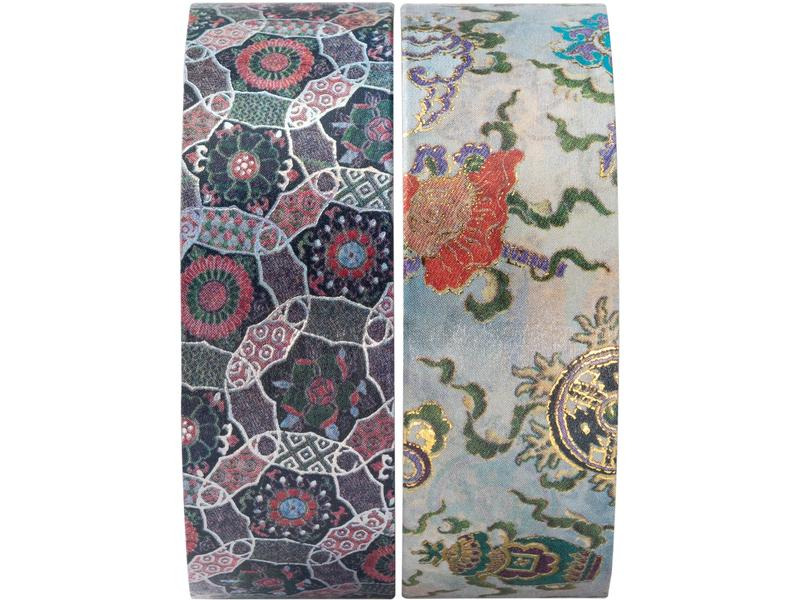 Paperblanks Deko-Klebeband 1.5 cm x 10 m, 2 Stk. Chakra/Shankha Washi
