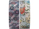 Paperblanks Deko-Klebeband 1.5 cm x 10 m, 2 Stk. Chakra/Shankha Washi
