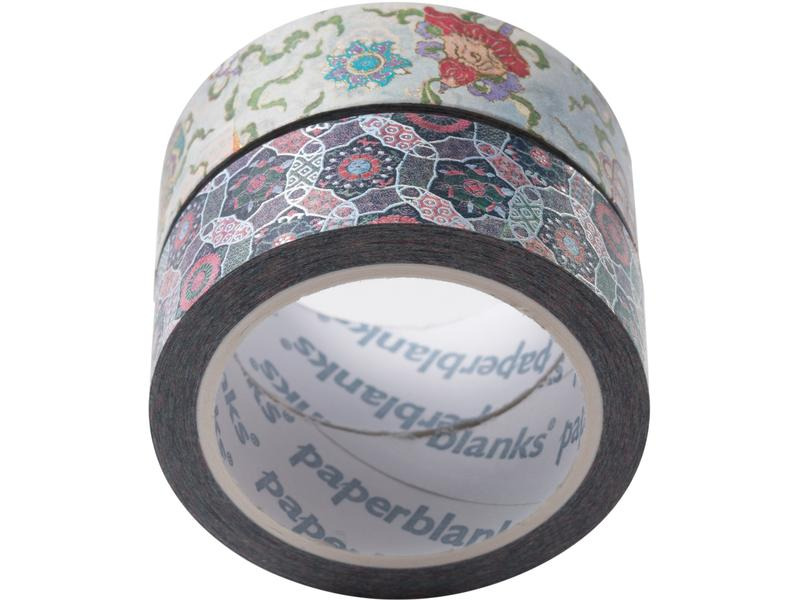 Paperblanks Deko-Klebeband 1.5 cm x 10 m, 2 Stk. Chakra/Shankha Washi