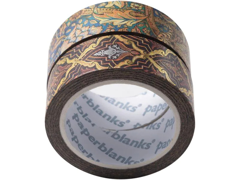 Paperblanks Deko-Klebeband Samtblau/Birnengarten