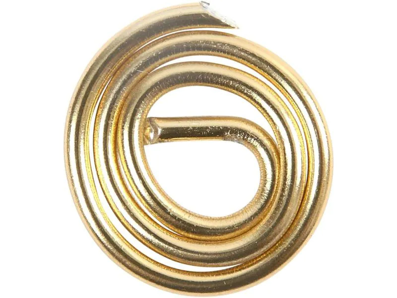 Creativ Company Aluminiumdraht 10 m Gold