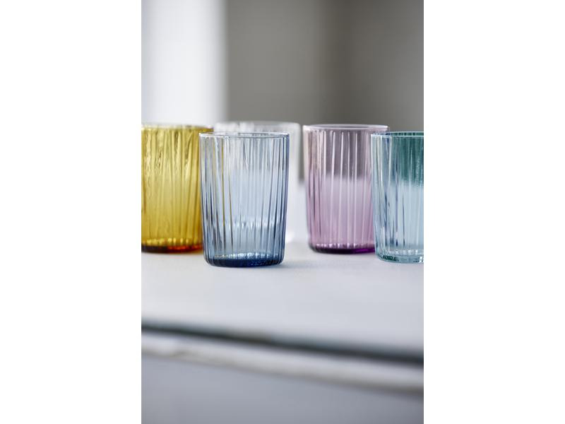 Bitz Trinkglas Kusintha 280 ml, 4 Stück, Orange