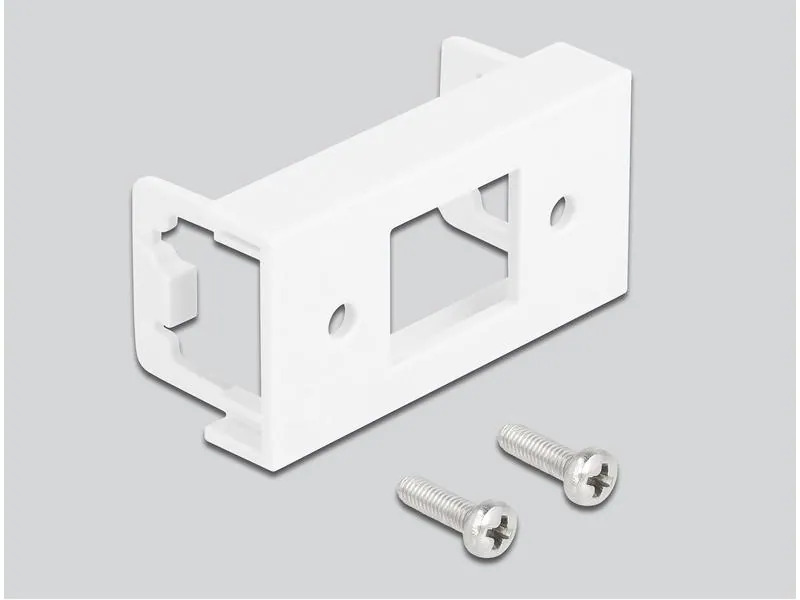 Delock Patchkabel für Easy 45 Modul Cat 6A, S/FTP, 0.25 m, Schwarz