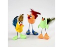 Creativ Company Federn Perlhuhn Mehrfarbig