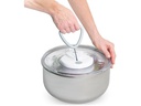 Zyliss Salatschleuder Easy Spin 20 cm, Grau