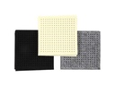 Creativ Company Bastelfilz 20 x 20 cm Grau/Schwarz/Beige